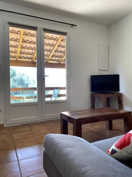 Maison Au Calme Avec Piscine Et Climatisation Sollacaro Ngoại thất bức ảnh